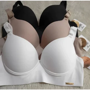 Kit C/ 2 Sutiãs Básicos Reforçados Microfibra com Bojo - Lingerie Direto da Fábrica Tamanhos P ao GG